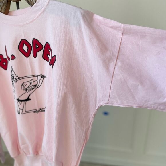 Vintage 70s 80s B.C. Johnny Hart Cartoon Dolman Tshirt M - Picture 3 of 8